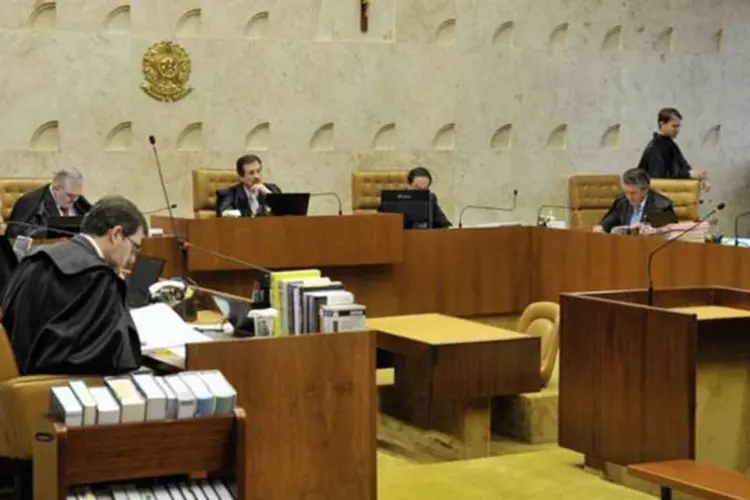Plenário do STF: Supremo começa hoje o julgamento do mensalão (José Cruz/AGÊNCIA BRASIL)
