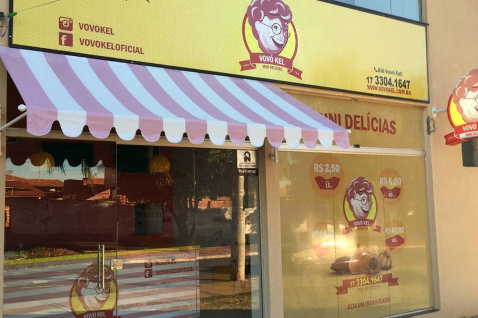 Franquia Vovó Kel busca interessados em vender salgadinhos