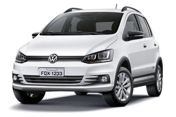 
	VW Fox Track: vale destacar o visual mais r&uacute;stico, garantido pelo rack de teto
 (Divulgação/Volkswagen)
