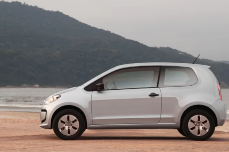 
	up!: quem fizer test drive em qualquer concession&aacute;ria da VW concorre a um up!
 (Divulgação/Volkswagen)