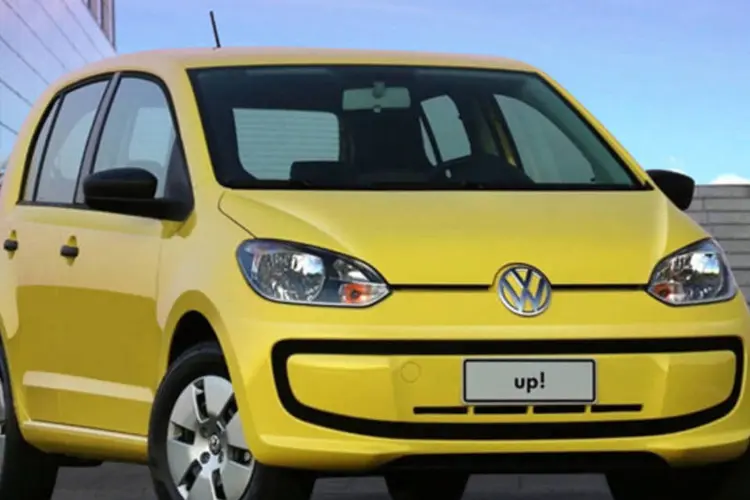 
	Up!, da Volkswagen: modelo tem potencial de vender mais de 5.000 unidades por m&ecirc;s, mas n&atilde;o imediatamente
 (Divulgação/Volkswagen)
