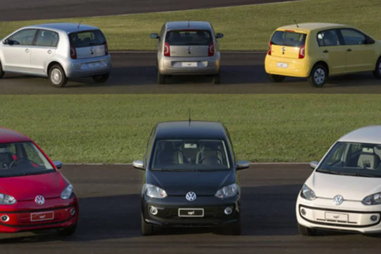 Versões do Volkswagen Up! (Divulgação/Volkswagen)