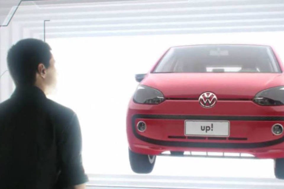 Volkswagen transforma manual do up! em vídeo 3D