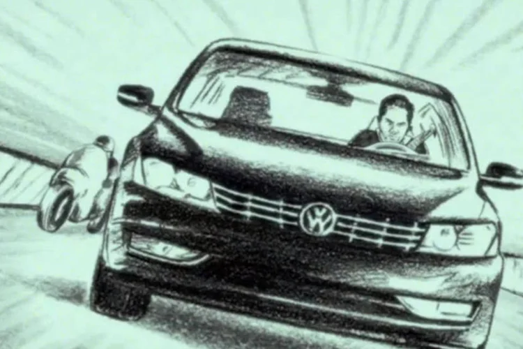 Comercial baseado em clipe do A-Ha: combinação de stills, sequências animadas e live action rendeu ao grupo seis estatuetas no MTV Music Awards (Reprodução)