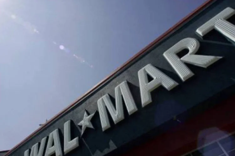 O lucro global do Wallmart no primeiro trimestre foi de US$ 3,4 bilhões (Robert Sullivan/AFP)