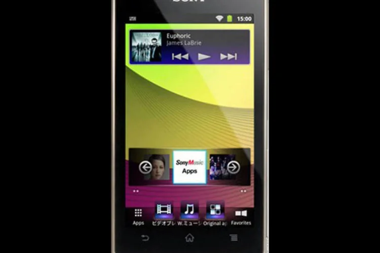 O Walkman Z tem tela de LCD de 4,3 polegadas (Divulgação)