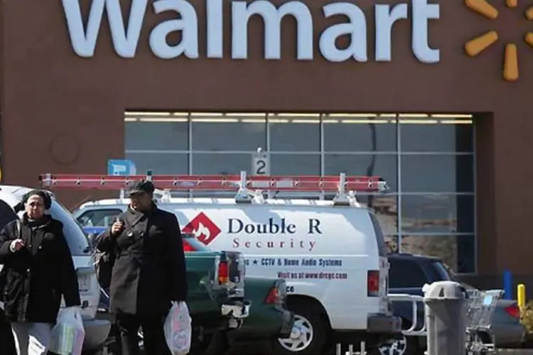 
	Walmart: lucro por a&ccedil;&atilde;o foi de 1,10 d&oacute;lar, cinco centavos a menos que o esperado
 (Getty Images)