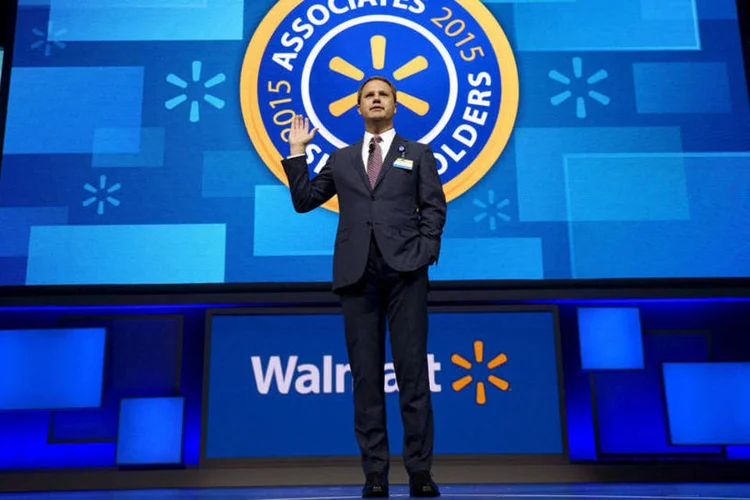 Doug McMillon: o CEO disse que "[nós] sentimos que ele perdeu uma oportunidade crítica para ajudar a unir o país" (Rick Wilking/REUTERS/Reuters)