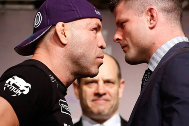 Wanderlei Silva e Brian Stann são os protagonistas da luta da noite deste sábado, no UFC (Divulgação UFC)
