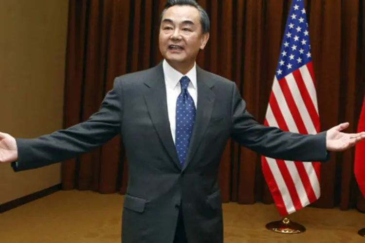 
	Ministro das Rela&ccedil;&otilde;es Exteriores da China, Wang Yi: chineses condenaram os ciberataques &agrave; Sony Pictures
 (POOL New / Reuters)