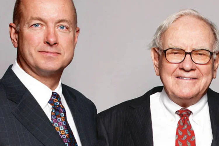
	David Sokol e Warren Buffett: rela&ccedil;&atilde;o desgastada por suposto caso de insider trading
 (David Yellen/EXAME.com)