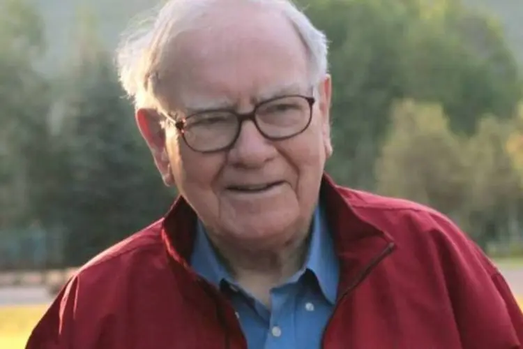 
	O americano&nbsp;Warren Buffett &eacute; o quarto homem mais rico do mundo
 (Scott Olson/Getty Images)