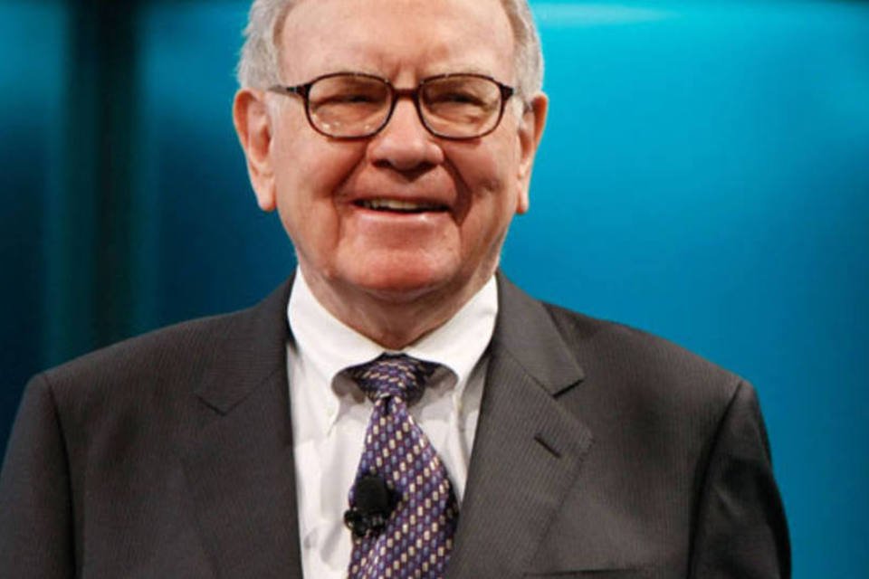 
	O investidor norte-americano Warren Buffett
 (Getty Images)