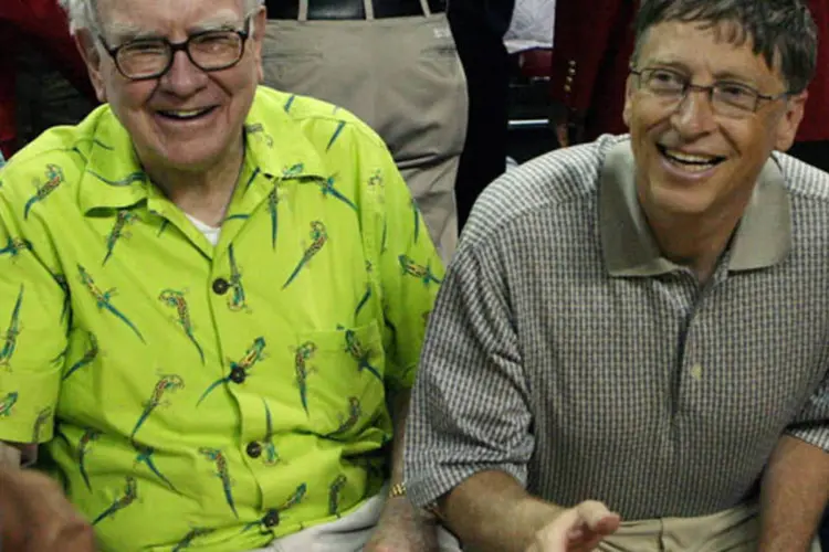 Warren Buffet e Bill Gates: amigos, amigos, negócios à parte (ge)