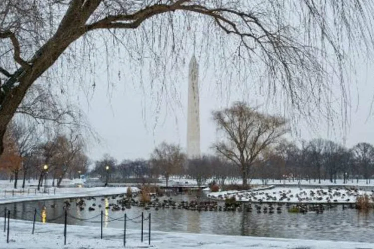 Vista do Washington Monument, na capital americana (Karen Bleier/AFP)
