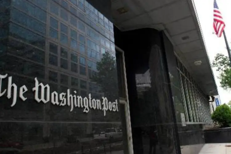 Sede do jornal The Washington Post é vista em 6 de agosto de 2013, em Washington (Karen Bleier/AFP)