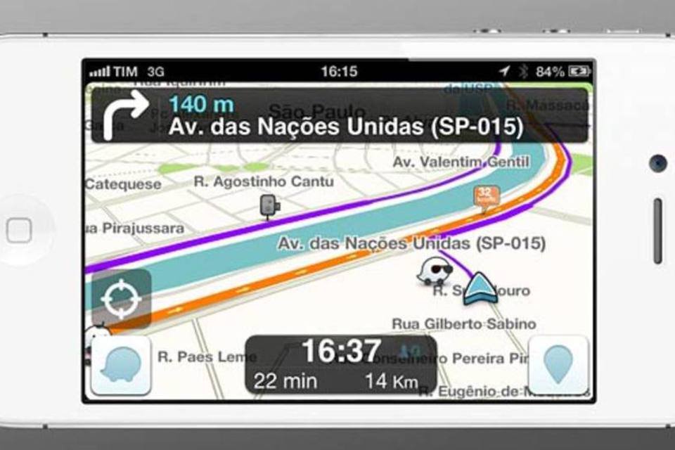 App de mapas Waze mostra onde estão seus amigos