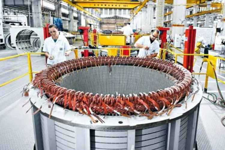 
	WEG, em Jaragu&aacute; do Sul (SC): companhia&nbsp;esclarece que a aquisi&ccedil;&atilde;o da W&uuml;rttembergishe n&atilde;o ensejar&aacute; o direito de recesso aos acionistas
 (Germano Lüders/EXAME.com)