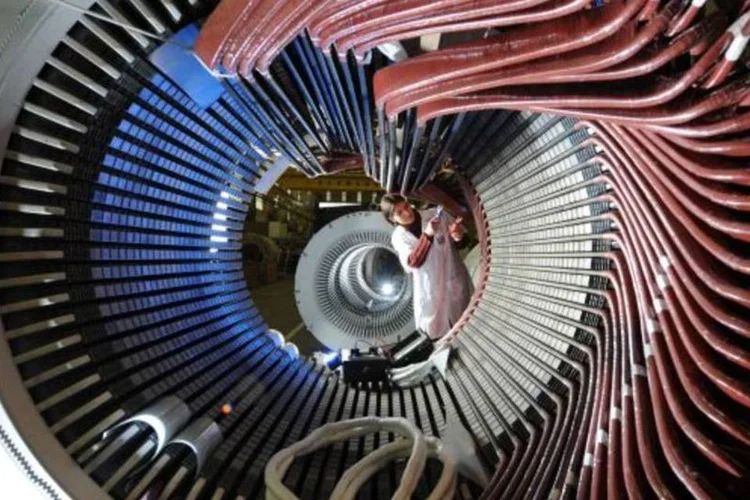 
	Weg se beneficia da recupera&ccedil;&atilde;o da atividade industrial, impulsionada pelos incentivos federais
 (Germano Lüders/EXAME.com)