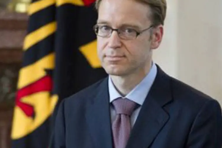 Jens Weidmann, o presidente do banco central alemão (Johannes Eisele/AFP)