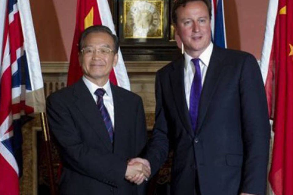 Reino Unido e China assinam contratos de US$ 2,24 bi