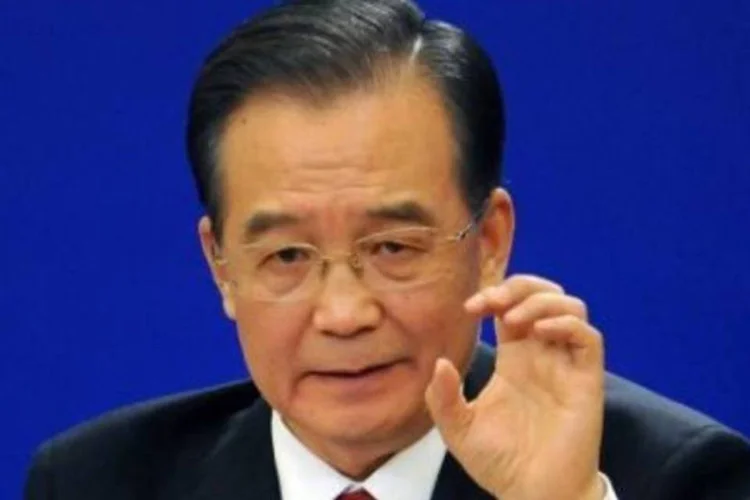 O primeiro-ministro da China, Wen Jiabao (.)