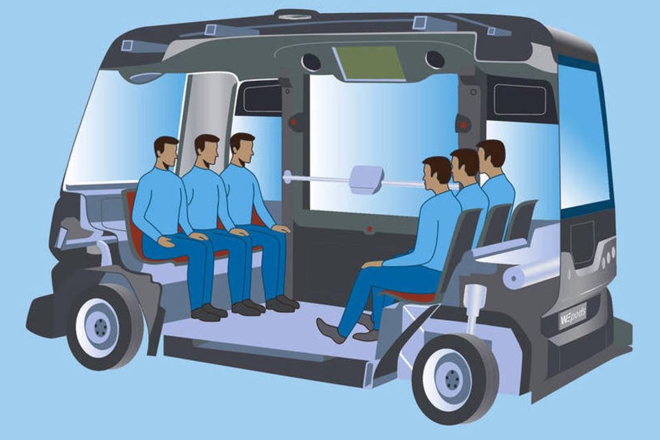 Holanda testa primeiro ônibus sem motorista em vias públicas