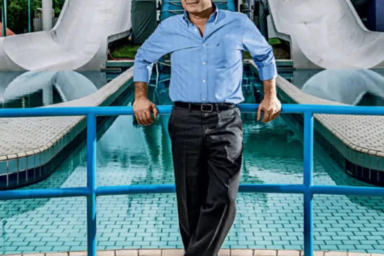 Alain Baldacci, sócio do Wet’n Wild no Brasil: "Para o Wet’n Wild ter lucro, passamos a organizar eventos, como casamentos e formaturas, para diversificar a fonte de receitas " (Fabiano Accorsi / EXAME PME)