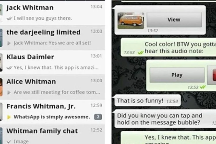 WhatsApp (Reprodução)