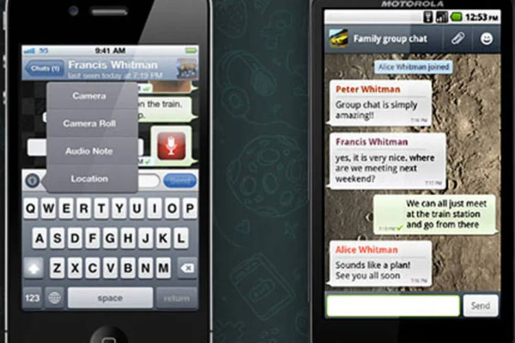 App WhatsApp no iPhone: O Whatsapp, em seu FAQ, sugere que atualize o número de seu celular e o informe na descrição de status para seus contatos (Reprodução)