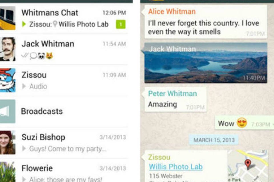 WhatsApp ganha novo visual no Android