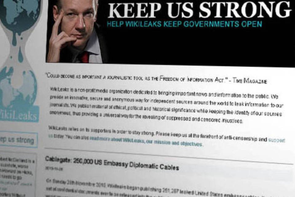 WikiLeaks pede ajuda aos internautas para não ser tirado do ar