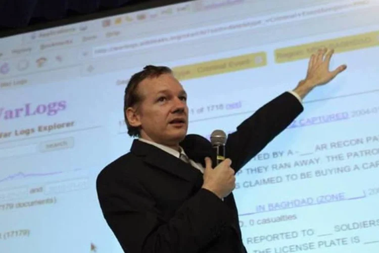 Julian Assange, fundador do WikiLeaks: ele pode ser acusado de crime nos EUA (Getty Images)
