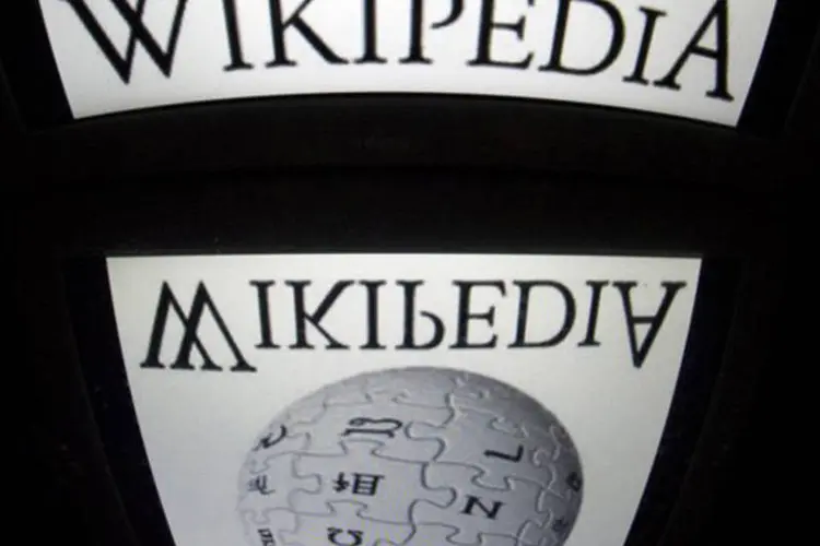 
	Logo da Wikipedia: projeto ser&aacute; compat&iacute;vel com todo tipo de celular
 (Lionel Bonaventure/AFP)