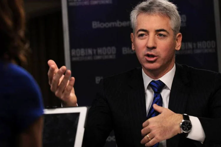 
	William &quot;Bill&quot; Ackman, fundador e CEO da Pershing Square Ackman: fundo do investidor&nbsp;usou cerca de US$ 4 bilh&otilde;es para adquirir a participa&ccedil;&atilde;o
 (Peter Foley/Bloomberg)