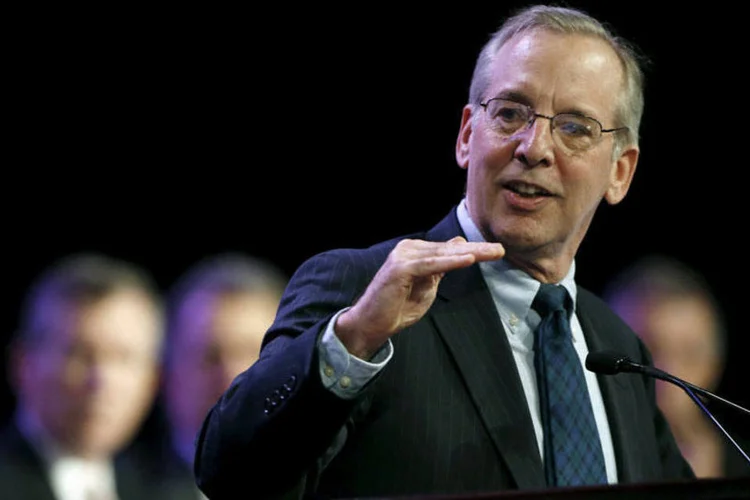 
	O presidente do Fed de Nova York, William Dudley: ele n&atilde;o espera uma &quot;grande surpresa&quot;
 (Mike Segar/REUTERS)