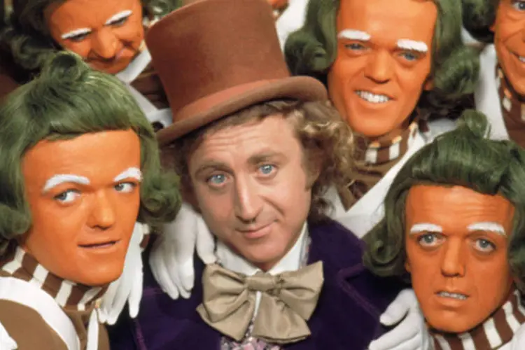 
	Willy Wonka: o ator queria um Wonka totalmente imprevis&iacute;vel, e como todos sabem, ele conseguiu o que queria
 (Divulgação)