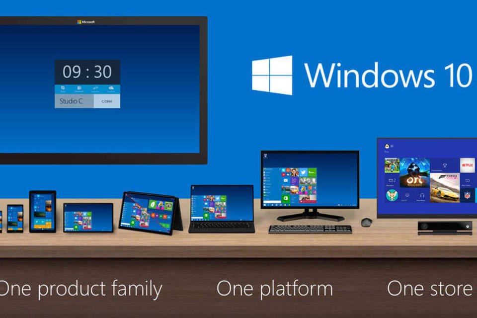 Windows 10 precisa estar em mais 800 mi de gadgets até 2018
