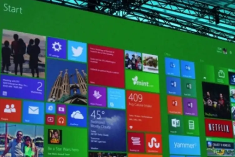 Windows 8.1: atualização está centrada principalmente em funções dedicadas para mouse e teclado (Reprodução-Microsoft)