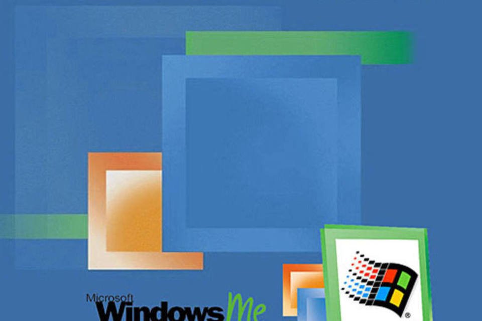 O Windows Millenium Edition, ou Me, era basicamente o Windows 98 com alguns poucos acréscimos e correções (Reprodução)