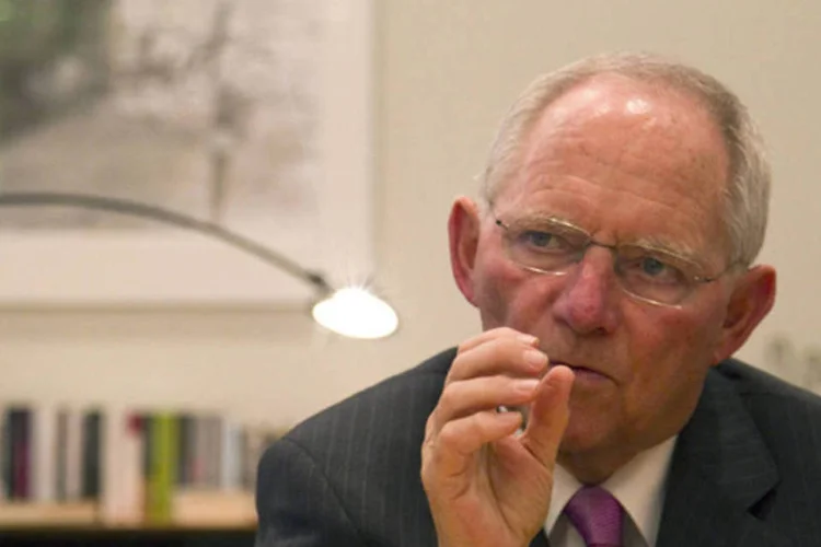 Wolfgang Schaeuble: "vamos ajudar os mercados emergentes, dentro dos limites de nossas possibilidades, para que resolvam seus problemas assim como eles ficaram do nosso lado nos últimos anos" (Tobias Schwartz/Reuters)