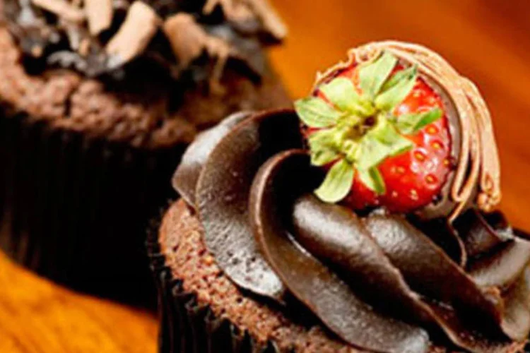 Os 28 sabores fixos de cupcakes são vendidos a R$ 6,40 cada