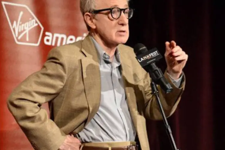 Woody Allen apresenta o seu novo filme "Para Roma, com amor" em Los Angeles em 14 de junho de 2012
 (Jason Merritt/Getty Images/AFP)