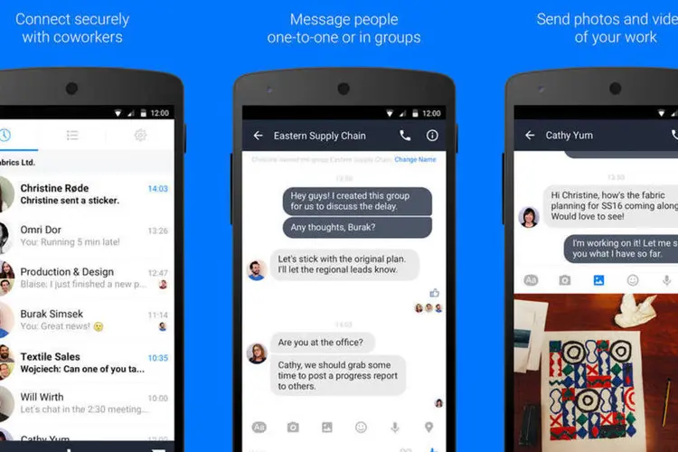 Work Chat: app só deixa você falar com as pessoas do seu trabalho (Divulgação/Play Store)