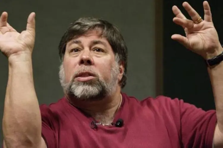 Steve Wozniak, o Woz, foi o homem que fundou a Apple com Jobs e criou seus primeiros computadores, o Apple I e o Apple II (Getty Images)