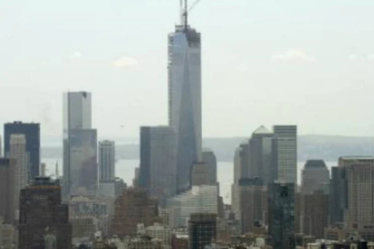 O One WTC, na paisagem de Nova York: incidentes ocorreram na madrugada do dia 30 de setembro (Timothy A. Clary/AFP)