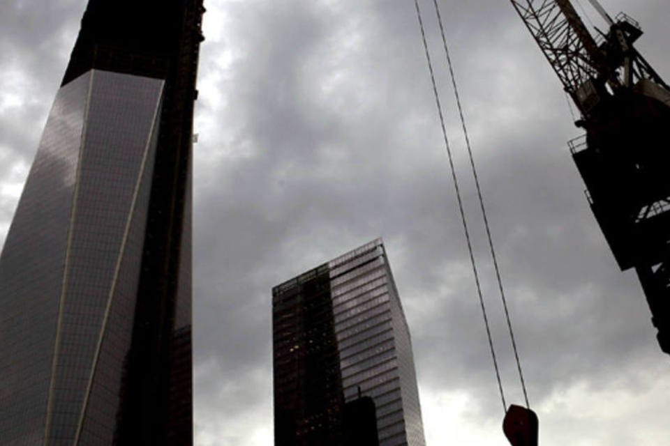 NY testemunha término de arranha-céu do novo WTC