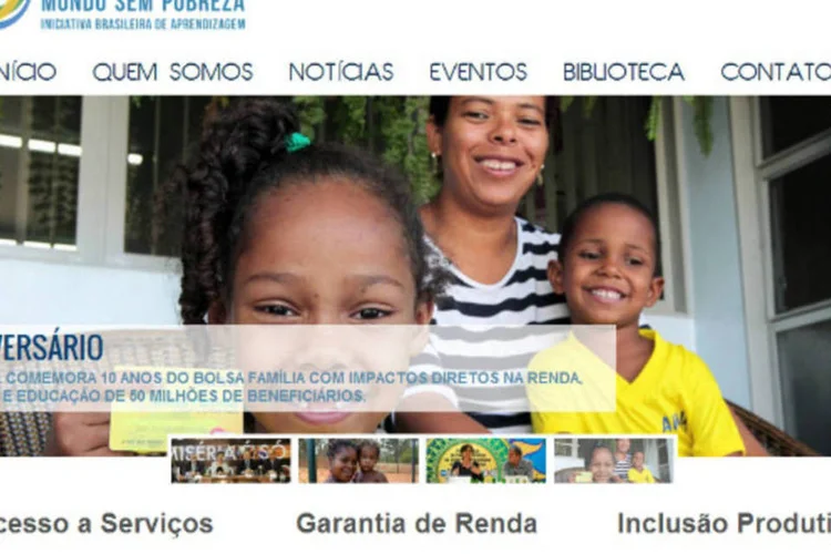 
	Site da &quot;Aprendizagem para um Mundo sem Pobreza&quot;: futuramente o espa&ccedil;o servir&aacute; de plataforma para trocas de experi&ecirc;ncias virtuais de combate &agrave; fome e &agrave; pobreza, disse ministra
 (Reprodução/wwp.org.br)