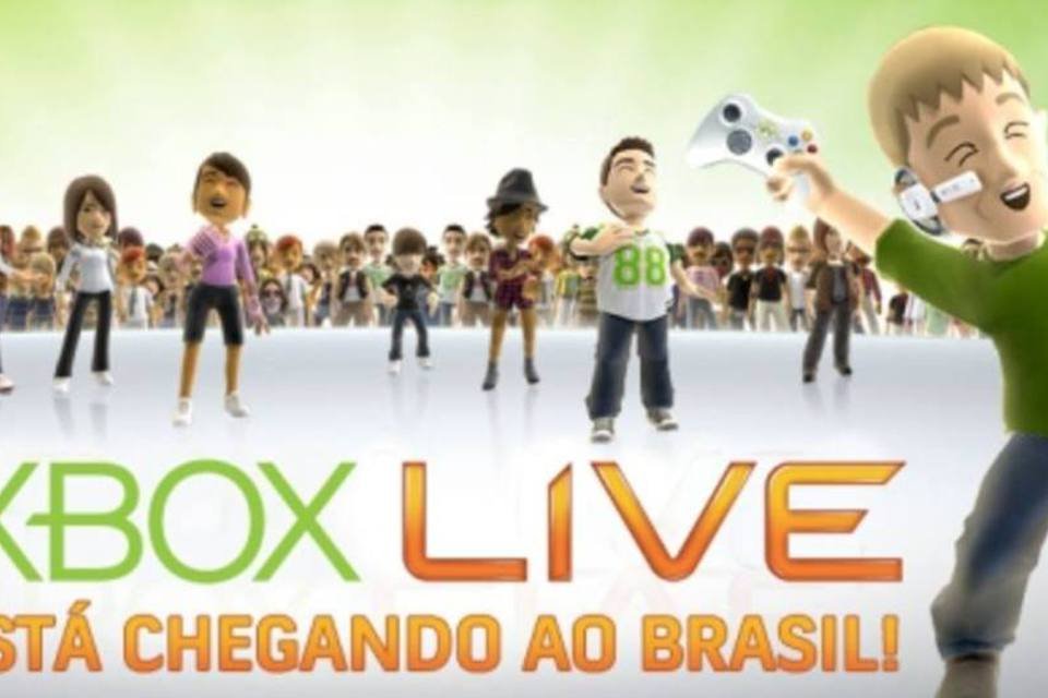 Rede Xbox Live chega ao Brasil em 10 de novembro
