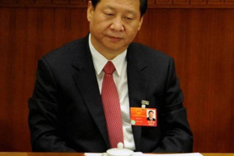 
	Xi Jinping: na China, ter contas em para&iacute;sos fiscais n&atilde;o &eacute; uma pr&aacute;tica ilegal, mas suscita d&uacute;vidas sobre a riqueza acumulada pela elite chinesa no poder
 (Mark Ralston/AFP)